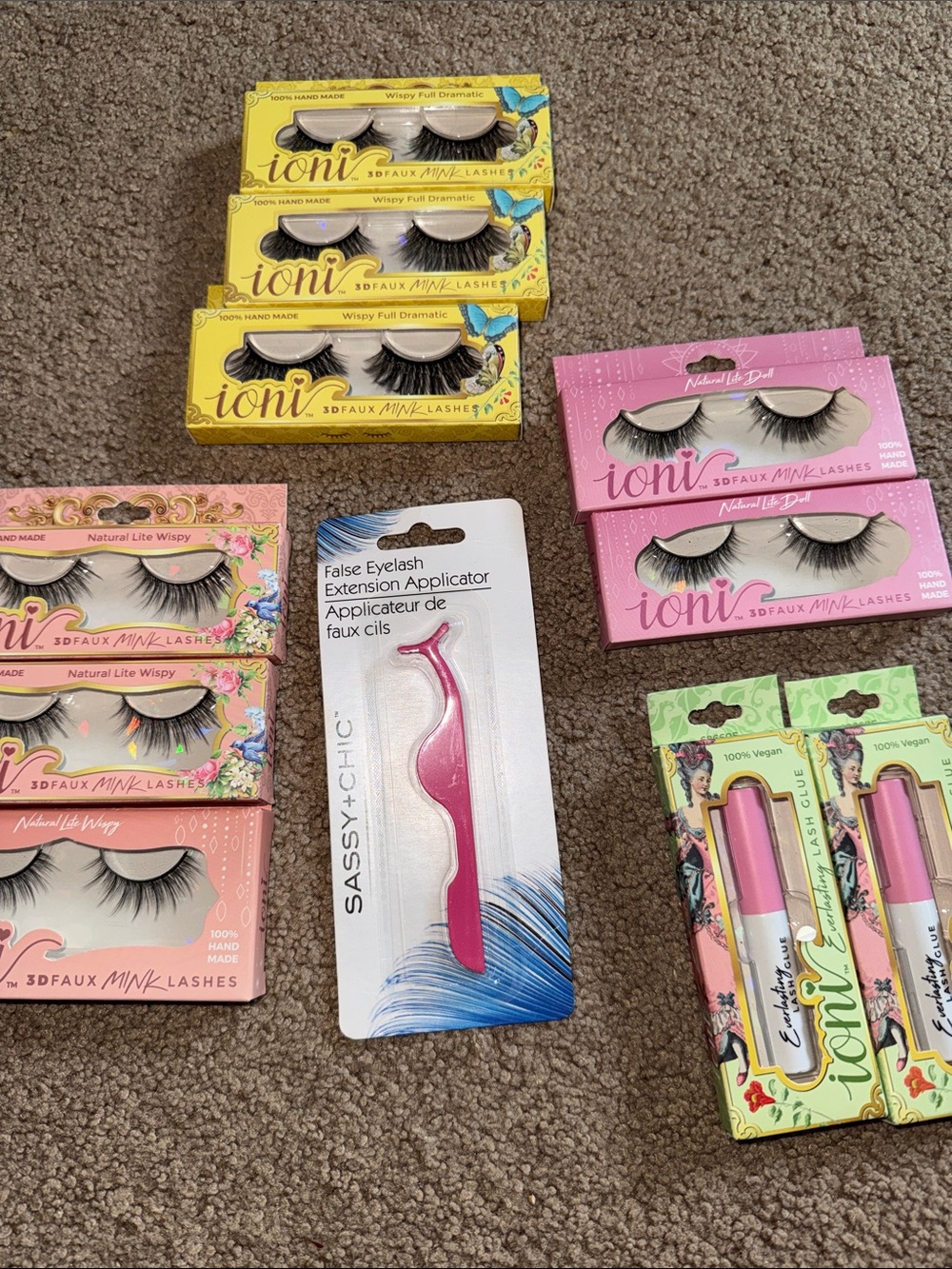 Sassy + Chic Pink False Eyelash Applicator — bundle Easy Lash Placement
